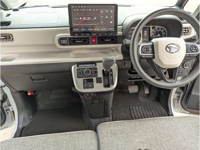 ムーヴキャンバス ストライプスＧターボ　９インチディスプレイオーディオ　バックカメラ　前後ドラレコ　アダプティブクルーズコントロール　両側電動スライドドア　コーナーセンサー　シートヒーター　ホットカップホルダー　ＥＴＣ　ＵＳＢ（39枚目）