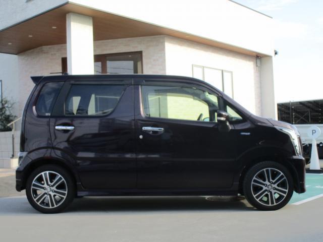 ワゴンＲスティングレー ハイブリッドＴ　純正アルミ　ターボ　純正ナビ　ＴＶ　ＥＴＣ　シートヒータ（4枚目）