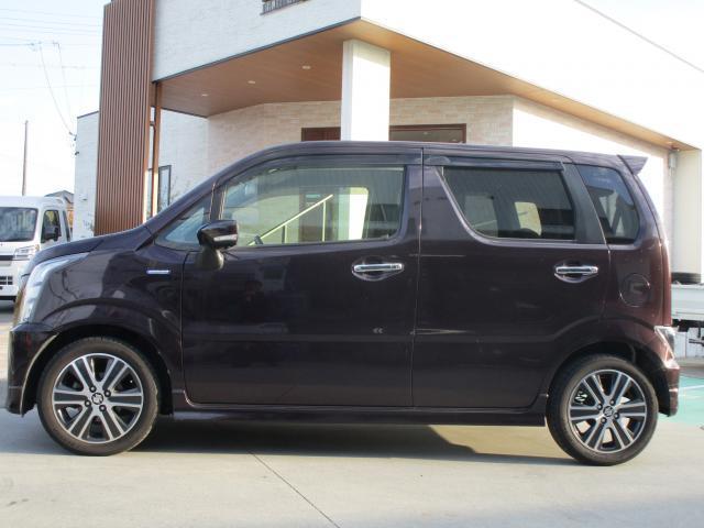 ワゴンＲスティングレー ハイブリッドＴ　純正アルミ　ターボ　純正ナビ　ＴＶ　ＥＴＣ　シートヒータ（5枚目）