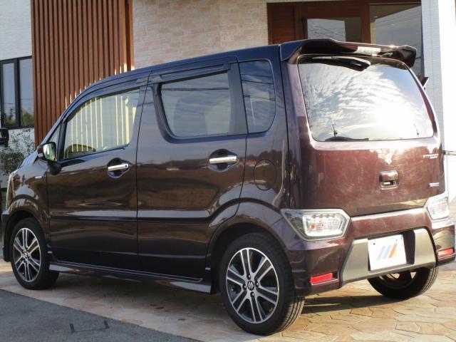 ワゴンＲスティングレー ハイブリッドＴ　純正アルミ　ターボ　純正ナビ　ＴＶ　ＥＴＣ　シートヒータ（9枚目）