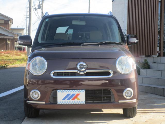 ミラココア ココアプラスＸ　ルーフレール　ポータブルナビ　ＴＶ　ＥＴＣ　キーフリー　　電動格納ミラー　フォグランプ　スペアタイヤ（2枚目）