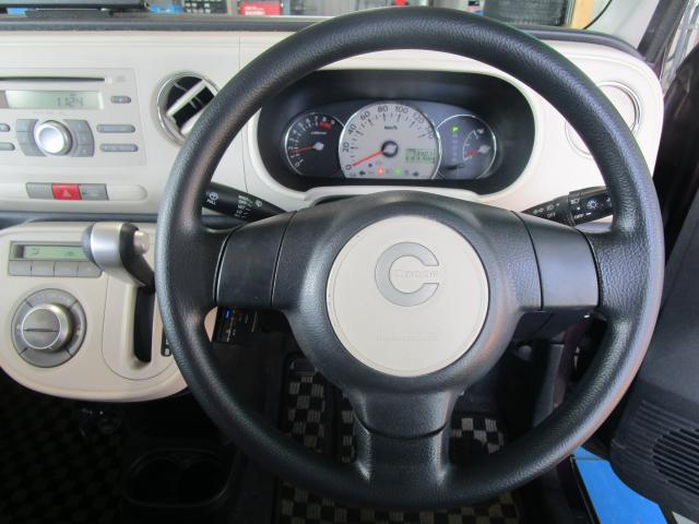 ミラココア ココアプラスＸ　ルーフレール　ポータブルナビ　ＴＶ　ＥＴＣ　キーフリー　　電動格納ミラー　フォグランプ　スペアタイヤ（16枚目）