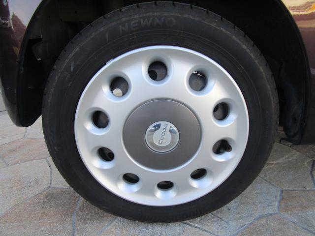 ミラココア ココアプラスＸ　ルーフレール　ポータブルナビ　ＴＶ　ＥＴＣ　キーフリー　　電動格納ミラー　フォグランプ　スペアタイヤ（20枚目）