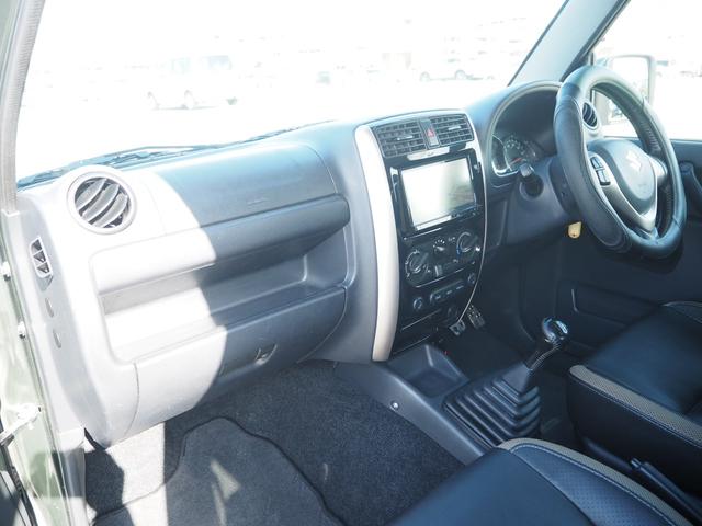 ジムニー ランドベンチャー リフトアップ オーバーフェンダー 16AW グッドリッチT/Aタイヤ 社外前後バンパー/ヘッドライト LEDテール ナビ 地デジ DVD/CD/BT ETC シートヒーター HID キーレス(49枚目)