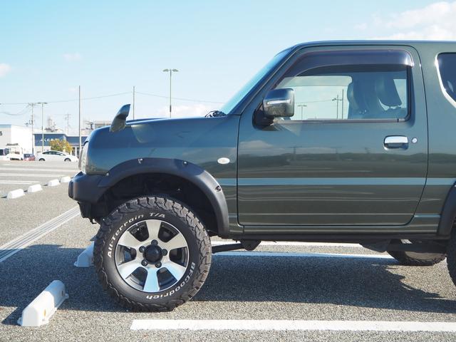 ジムニー ランドベンチャー リフトアップ オーバーフェンダー 16AW グッドリッチT/Aタイヤ 社外前後バンパー/ヘッドライト LEDテール ナビ 地デジ DVD/CD/BT ETC シートヒーター HID キーレス(67枚目)