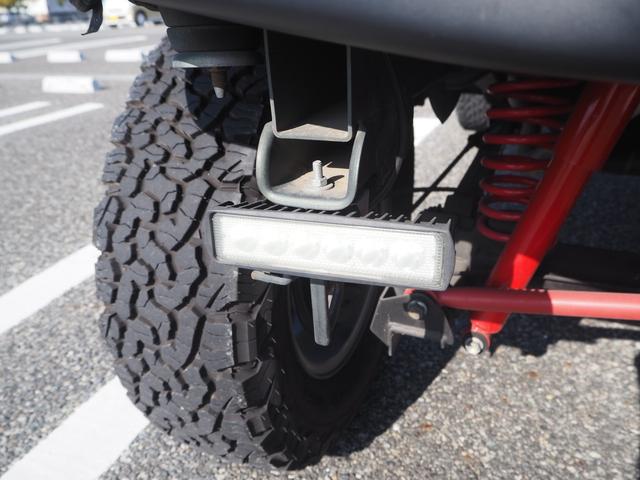 ジムニー ランドベンチャー リフトアップ オーバーフェンダー 16AW グッドリッチT/Aタイヤ 社外前後バンパー/ヘッドライト LEDテール ナビ 地デジ DVD/CD/BT ETC シートヒーター HID キーレス(73枚目)