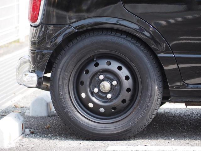 ミラジーノ ジーノ　ローダウン　１３ｉｎ鉄ホイル　スタッドレスタイヤ　センター出しマフラー　フェンダーミラー　ＨＤＤナビ　地デジ　ＤＶＤ／ＣＤ／Ｂｌｕｅｔｏｏｔｈ／ｉＰｏｄ　ＥＴＣ　ウッドコンビハンドル（11枚目）