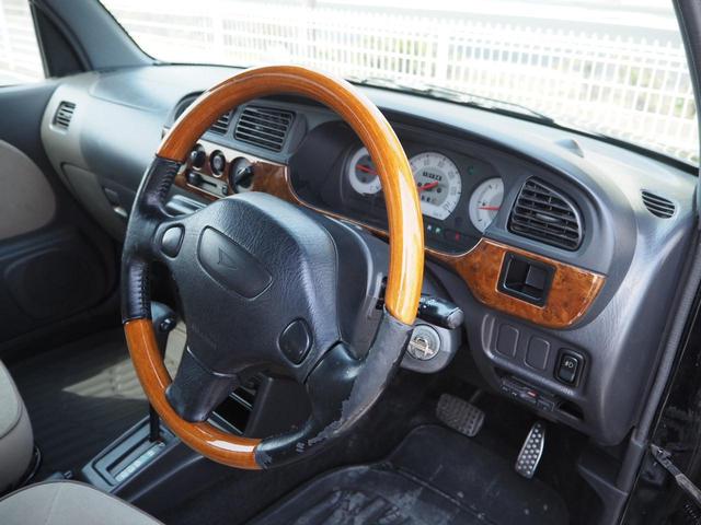 ミラジーノ ジーノ　ローダウン　１３ｉｎ鉄ホイル　スタッドレスタイヤ　センター出しマフラー　フェンダーミラー　ＨＤＤナビ　地デジ　ＤＶＤ／ＣＤ／Ｂｌｕｅｔｏｏｔｈ／ｉＰｏｄ　ＥＴＣ　ウッドコンビハンドル（21枚目）