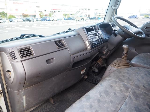 タイタンダッシュ WキャブワイドローDX ユーザー様買取車 ディーゼルターボ Wキャブ 荷台内寸188cm×160cm×38cm 後輪Wタイヤ ETC DPFマフラー/インジェクターリビルト部品交換済 タイミングベルト交換済 左電格(43枚目)