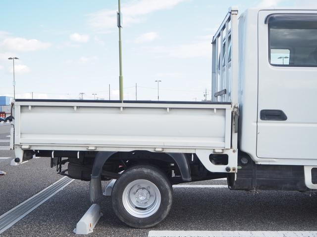 タイタンダッシュ WキャブワイドローDX ユーザー様買取車 ディーゼルターボ Wキャブ 荷台内寸188cm×160cm×38cm 後輪Wタイヤ ETC DPFマフラー/インジェクターリビルト部品交換済 タイミングベルト交換済 左電格(51枚目)