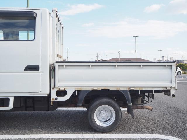 タイタンダッシュ WキャブワイドローDX ユーザー様買取車 ディーゼルターボ Wキャブ 荷台内寸188cm×160cm×38cm 後輪Wタイヤ ETC DPFマフラー/インジェクターリビルト部品交換済 タイミングベルト交換済 左電格(62枚目)
