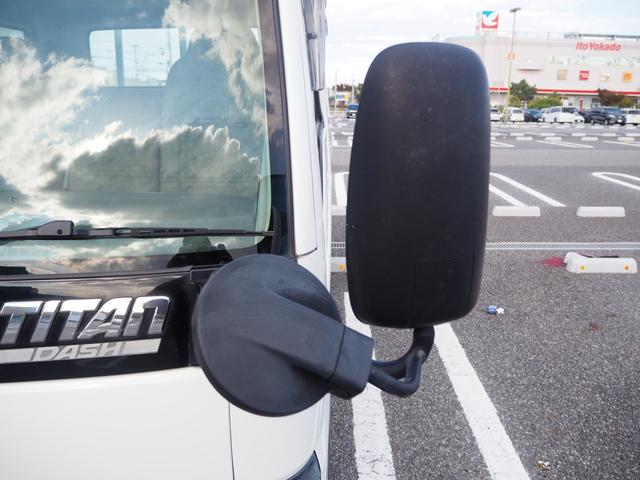 タイタンダッシュ WキャブワイドローDX ユーザー様買取車 ディーゼルターボ Wキャブ 荷台内寸188cm×160cm×38cm 後輪Wタイヤ ETC DPFマフラー/インジェクターリビルト部品交換済 タイミングベルト交換済 左電格(63枚目)