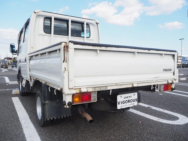 タイタンダッシュ WキャブワイドローDX ユーザー様買取車 ディーゼルターボ Wキャブ 荷台内寸188cm×160cm×38cm 後輪Wタイヤ ETC DPFマフラー/インジェクターリビルト部品交換済 タイミングベルト交換済 左電格(68枚目)