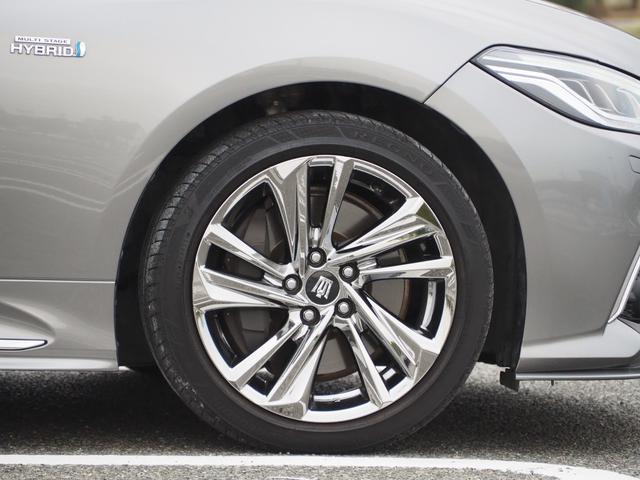 クラウンハイブリッド RSアドバンス 18AW エアロ 黒革シート ナビ 地デジ DVD/CD/BT/iPod ETC F/Bカメラ アラウンドビューモニター 前後ドラレコ デジタルインナーミラー シートエアコン 三眼LEDライト(12枚目)