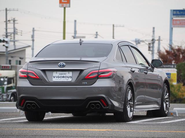 クラウンハイブリッド RSアドバンス 18AW エアロ 黒革シート ナビ 地デジ DVD/CD/BT/iPod ETC F/Bカメラ アラウンドビューモニター 前後ドラレコ デジタルインナーミラー シートエアコン 三眼LEDライト(16枚目)