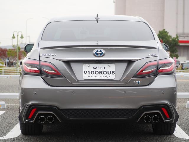 クラウンハイブリッド RSアドバンス 18AW エアロ 黒革シート ナビ 地デジ DVD/CD/BT/iPod ETC F/Bカメラ アラウンドビューモニター 前後ドラレコ デジタルインナーミラー シートエアコン 三眼LEDライト(17枚目)