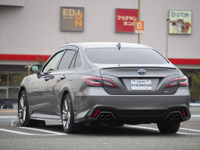 クラウンハイブリッド RSアドバンス 18AW エアロ 黒革シート ナビ 地デジ DVD/CD/BT/iPod ETC F/Bカメラ アラウンドビューモニター 前後ドラレコ デジタルインナーミラー シートエアコン 三眼LEDライト(18枚目)