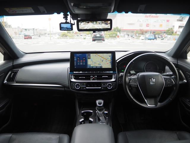 クラウンハイブリッド RSアドバンス 18AW エアロ 黒革シート ナビ 地デジ DVD/CD/BT/iPod ETC F/Bカメラ アラウンドビューモニター 前後ドラレコ デジタルインナーミラー シートエアコン 三眼LEDライト(22枚目)