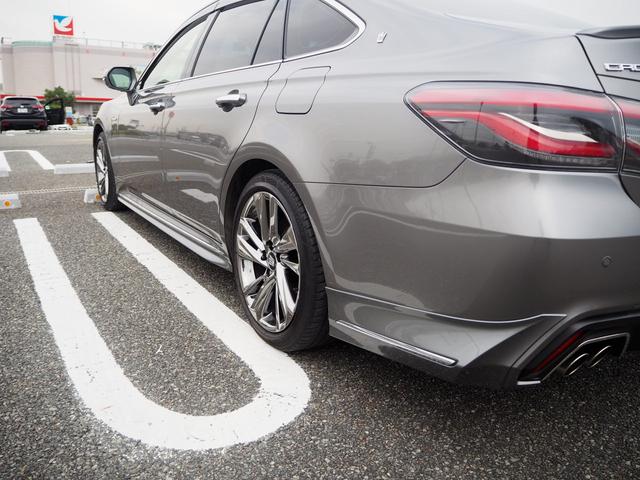 クラウンハイブリッド RSアドバンス 18AW エアロ 黒革シート ナビ 地デジ DVD/CD/BT/iPod ETC F/Bカメラ アラウンドビューモニター 前後ドラレコ デジタルインナーミラー シートエアコン 三眼LEDライト(75枚目)