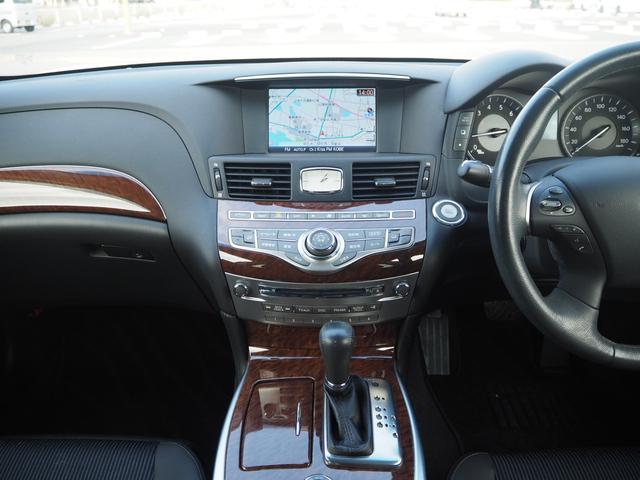 フーガハイブリッド ベースグレード　１８ＡＷ　レグノタイヤ　ＨＤＤナビ　地デジ　ＤＶＤ／ＣＤ／ＢＴ　ドラレコ　ＥＴＣ　Ｆ／Ｓ／Ｂカメラ　アラウンドビューモニター　ハーフレザーシート　スマートキー　オットマン　ＬＥＤライト（24枚目）