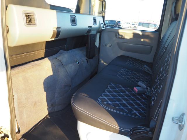 キャンター Ｗキャブ全低床　新明和垂直パワーゲート　昇降荷重６００ｋｇ（１００ｃｍ×１５８ｃｍ）　最積２０００ｋｇ　荷台内寸（２０７ｃｍ×１６１ｃｍ×３７ｃｍ）　後輪Ｗタイヤ　ＥＴＣ　シートカバー／ハンドルカバー　メッキパーツ（42枚目）