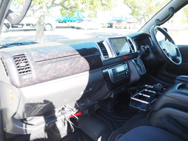 ハイエースバン ロングスーパーＧＬ　ローダウン　１６ＡＷ　ＰＡＲＡＤＡタイヤ　ナビ　地デジ　ＤＶＤ／ＣＤ／Ｂｌｕｅｔｏｏｔｈ／ＵＳＢ　バックカメラ　ＥＴＣ　ドラレコ　ベッドキット　ＬＥＤテール／ライト　スマートキー（49枚目）