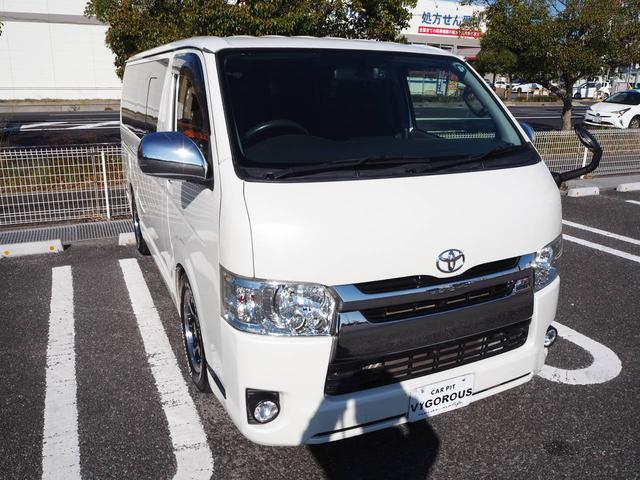 ハイエースバン ロングスーパーＧＬ　ローダウン　１６ＡＷ　ＰＡＲＡＤＡタイヤ　ナビ　地デジ　ＤＶＤ／ＣＤ／Ｂｌｕｅｔｏｏｔｈ／ＵＳＢ　バックカメラ　ＥＴＣ　ドラレコ　ベッドキット　ＬＥＤテール／ライト　スマートキー（65枚目）