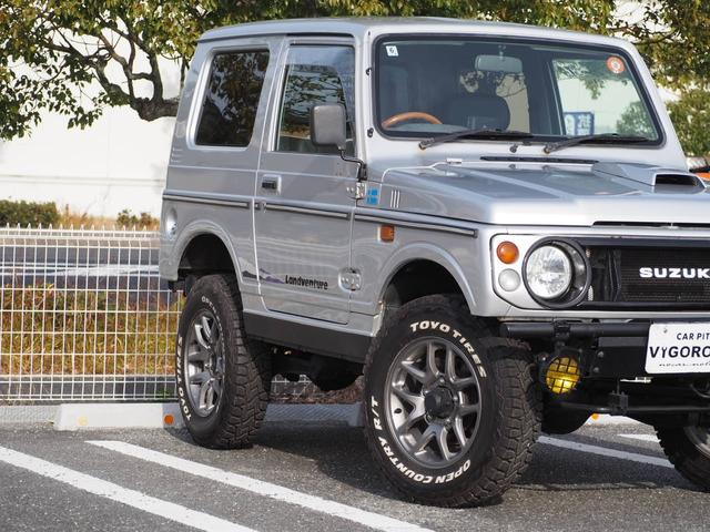 ジムニー ランドベンチャー リフトアップ 16AW TOYOR/Tタイヤ 社外前後バンパー/マフラー/グリル NARDIステアリング RAYBRIGライト フォグ DVD/CD/USB バックカメラ シートカバー LEDライト(5枚目)