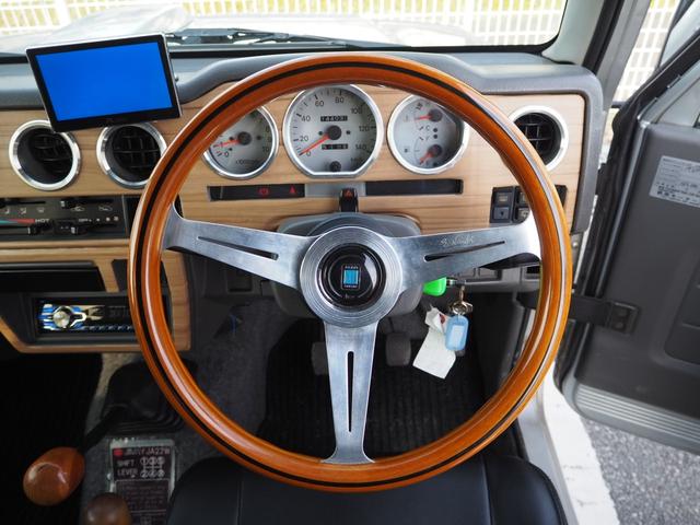 ジムニー ランドベンチャー リフトアップ 16AW TOYOR/Tタイヤ 社外前後バンパー/マフラー/グリル NARDIステアリング RAYBRIGライト フォグ DVD/CD/USB バックカメラ シートカバー LEDライト(23枚目)