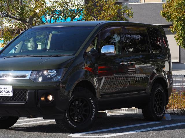 デリカD:5 シャモニー 16AW TOYOR/Tタイヤ 左側パワスラ HDDナビ DVD/CD F/S/Bカメラ ETC フリップダウンモニター ウッドコンビハンドル インナーブラックライト HID コーナーセンサー(6枚目)