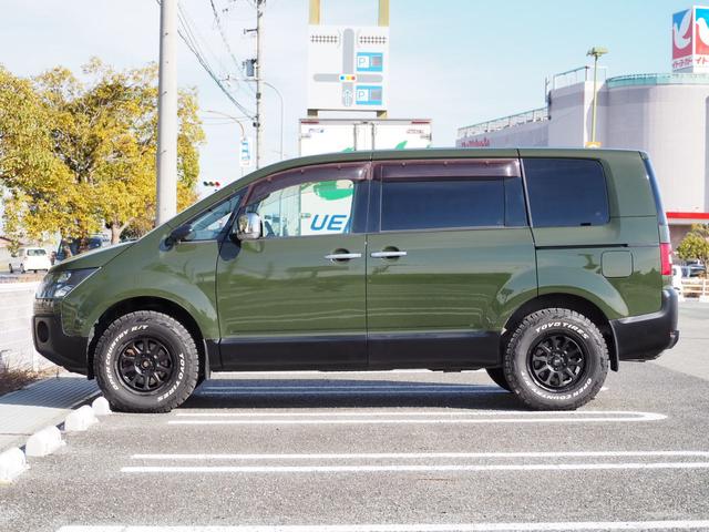 デリカD:5 シャモニー 16AW TOYOR/Tタイヤ 左側パワスラ HDDナビ DVD/CD F/S/Bカメラ ETC フリップダウンモニター ウッドコンビハンドル インナーブラックライト HID コーナーセンサー(13枚目)