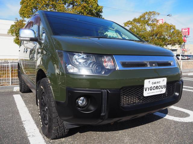 デリカD:5 シャモニー 16AW TOYOR/Tタイヤ 左側パワスラ HDDナビ DVD/CD F/S/Bカメラ ETC フリップダウンモニター ウッドコンビハンドル インナーブラックライト HID コーナーセンサー(66枚目)