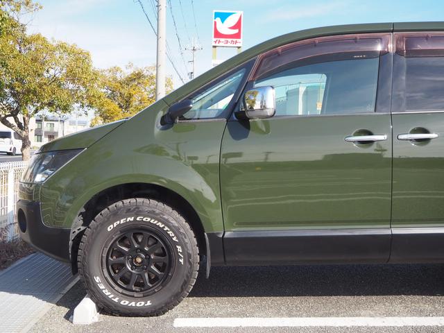 デリカD:5 シャモニー 16AW TOYOR/Tタイヤ 左側パワスラ HDDナビ DVD/CD F/S/Bカメラ ETC フリップダウンモニター ウッドコンビハンドル インナーブラックライト HID コーナーセンサー(68枚目)