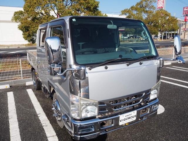 エルフトラック Ｗキャブ　最積２０００ｋｇ　メッキパーツ　アオリ縞板　後輪Ｗタイヤ　ハンドル／シートカバー　ＥＴＣ　荷台内寸２０７ｃｍ×１６１ｃｍ×３８ｃｍ　マーカー　キーレス（56枚目）