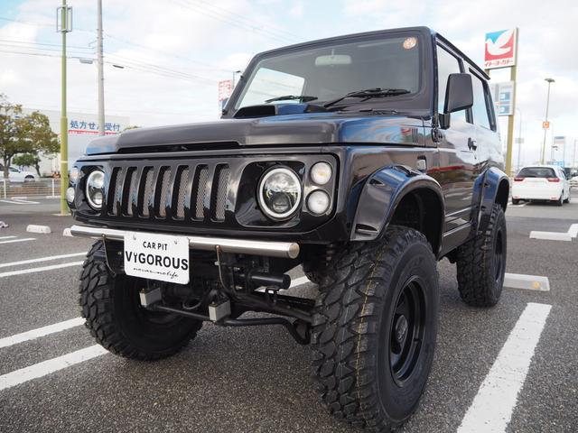 ジムニー ワイルドウインド　リフトアップ　ミッキートンプソン１５ＡＷ　オーバーフェンダー　Ｆ／Ｒパイプバンパー　ディスプレイオーディオ　ＤＶＤ／ＣＤ／ＢＴ　社外ステアリング／グリル　シートカバー　ＬＥＤライト（66枚目）