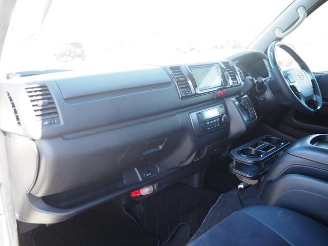 レジアスエースバン スーパーＧＬ　ダークプライム　ローダウン　１６ＡＷ　ジオランダーＡ／Ｔタイヤ　社外ボンネット／グリル　エアロ　ルーフレール　ナビ　地デジ　ＤＶＤ／ＣＤ／ＢＴ　バックカメラ　ドラレコ　ＥＴＣ　ＬＥＤライト／テール／フォグ　半革シート（51枚目）