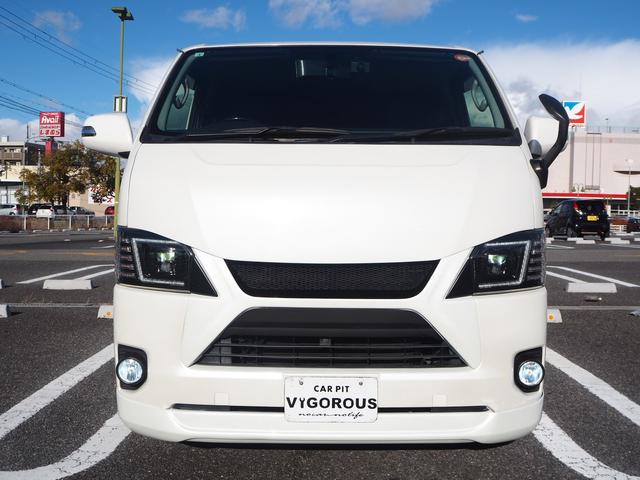 レジアスエースバン スーパーＧＬ　ダークプライム　ローダウン　１６ＡＷ　ジオランダーＡ／Ｔタイヤ　社外ボンネット／グリル　エアロ　ルーフレール　ナビ　地デジ　ＤＶＤ／ＣＤ／ＢＴ　バックカメラ　ドラレコ　ＥＴＣ　ＬＥＤライト／テール／フォグ　半革シート（67枚目）