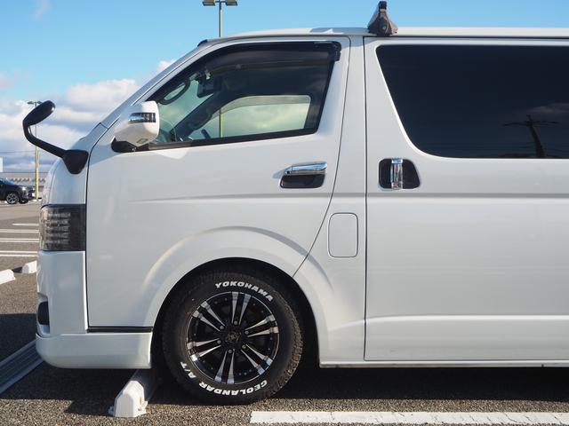 レジアスエースバン スーパーＧＬ　ダークプライム　ローダウン　１６ＡＷ　ジオランダーＡ／Ｔタイヤ　社外ボンネット／グリル　エアロ　ルーフレール　ナビ　地デジ　ＤＶＤ／ＣＤ／ＢＴ　バックカメラ　ドラレコ　ＥＴＣ　ＬＥＤライト／テール／フォグ　半革シート（68枚目）