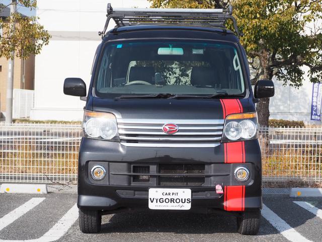 アトレーワゴン カスタムターボＲＳ　１４ＡＷ　マッドスターＡ／Ｔタイヤ　ルーフキャリア　ナビ　地デジ　ＤＶＤ／ＣＤ／Ｂｌｕｅｔｏｏｔｈ　バックカメラ　ＥＴＣ　レーダー　ドラレコ　シートカバー　キーレス　ＨＩＤ　ＬＥＤフォグ（3枚目）