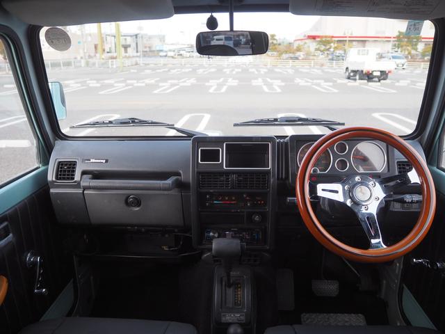 ジムニー ワイルドウインドリミテッド　リフトアップ　ＤＥＡＮ１６ＡＷ　ＴＯＹＯＲ／Ｔタイヤ　社外（前後バンパー／グリル／マフラー／ハンドル）　ＲＡＹＢＲＩＧライト　ＬＥＤテール　ｉＰｏｄ　ＥＴＣ　シートカバー（22枚目）