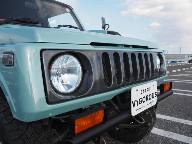 ジムニー ワイルドウインドリミテッド　リフトアップ　ＤＥＡＮ１６ＡＷ　ＴＯＹＯＲ／Ｔタイヤ　社外（前後バンパー／グリル／マフラー／ハンドル）　ＲＡＹＢＲＩＧライト　ＬＥＤテール　ｉＰｏｄ　ＥＴＣ　シートカバー（56枚目）