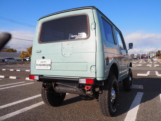 ジムニー ワイルドウインドリミテッド　リフトアップ　ＤＥＡＮ１６ＡＷ　ＴＯＹＯＲ／Ｔタイヤ　社外（前後バンパー／グリル／マフラー／ハンドル）　ＲＡＹＢＲＩＧライト　ＬＥＤテール　ｉＰｏｄ　ＥＴＣ　シートカバー（66枚目）