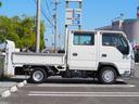 Ｗキャブフラットロー　極東パワーゲート　昇降荷重６００ｋｇ（１５７ｃｍ×８７ｃｍ）　最積１４５０ｋｇ　荷台内寸２０３ｃｍ×１６１ｃｍ×３８ｃｍ　後輪Ｗタイヤ　シートカバー　メッキパーツ　荷台／アオリ縞板　ＥＴＣ　キーレス（10枚目）