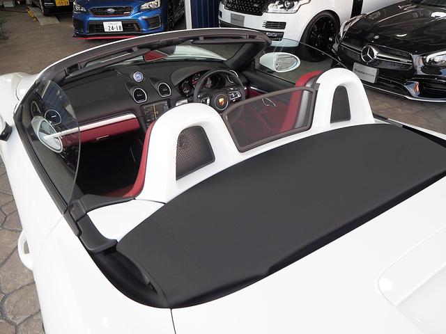 718ボクスターGTS 赤革 エントリードライブ 純正ナビ(15枚目)