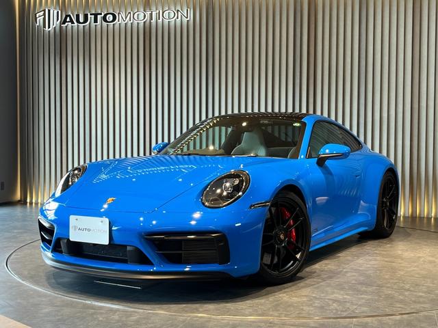 ９１１ ９１１カレラ４ＧＴＳ　シャークブルー／クロノメーター／ＢＯＳＥサウンドシステム／スポーツデザインサイドスカート／スポーツシート／インテリアパッケージ／シートベルトカーズレッド／サンルーフ／ドアカーテンライト（2枚目）