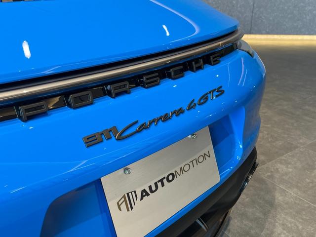 ９１１ ９１１カレラ４ＧＴＳ　シャークブルー／クロノメーター／ＢＯＳＥサウンドシステム／スポーツデザインサイドスカート／スポーツシート／インテリアパッケージ／シートベルトカーズレッド／サンルーフ／ドアカーテンライト（43枚目）