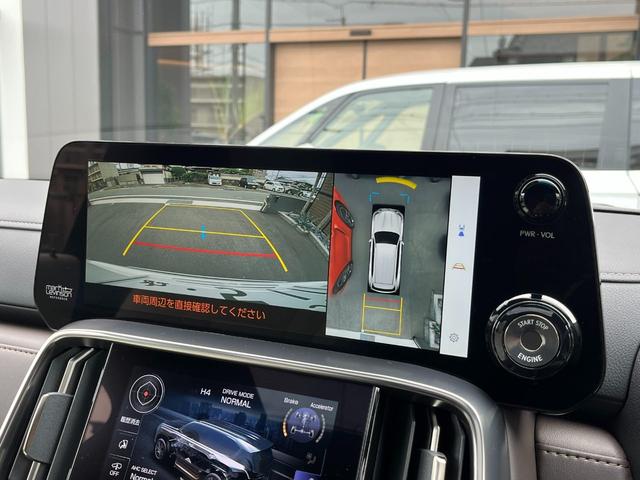 LX LX600 リアエンターテイメントシステム/マークレビンソン3Dサウンド/モデリスタ Fスポイラー・Rスカート・ Sステップメタルプレート/SR/クールボックス/ホワイト革シート/マルチテレインモニタ(14枚目)
