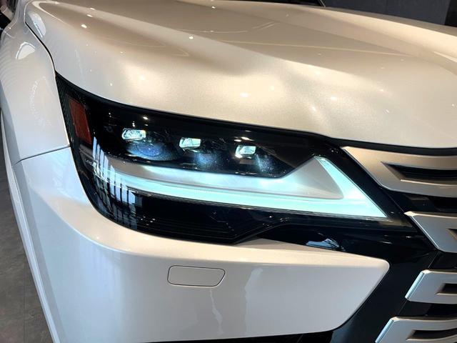 LX LX600 リアエンターテイメントシステム/マークレビンソン3Dサウンド/モデリスタ Fスポイラー・Rスカート・ Sステップメタルプレート/SR/クールボックス/ホワイト革シート/マルチテレインモニタ(25枚目)