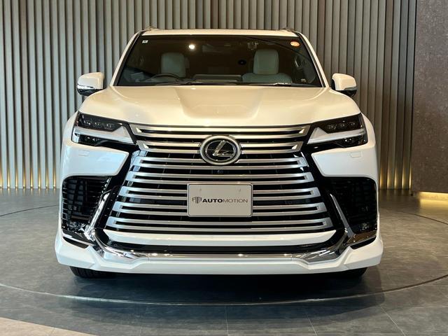 LX LX600 リアエンターテイメントシステム/マークレビンソン3Dサウンド/モデリスタ Fスポイラー・Rスカート・ Sステップメタルプレート/SR/クールボックス/ホワイト革シート/マルチテレインモニタ(27枚目)