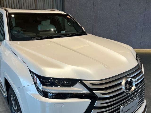 LX LX600 リアエンターテイメントシステム/マークレビンソン3Dサウンド/モデリスタ Fスポイラー・Rスカート・ Sステップメタルプレート/SR/クールボックス/ホワイト革シート/マルチテレインモニタ(31枚目)